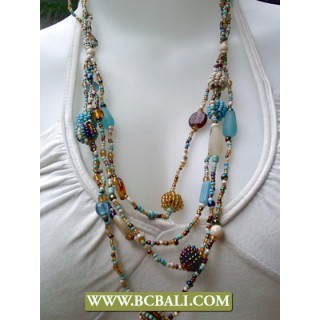 Fashion Necklace Ethnic Beading